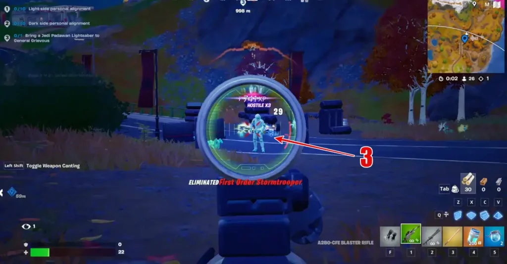Où trouver Stormtrooper à Fortnite