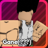 Gane (???) Unit from the anime Fantasy: re Roblox Experience.