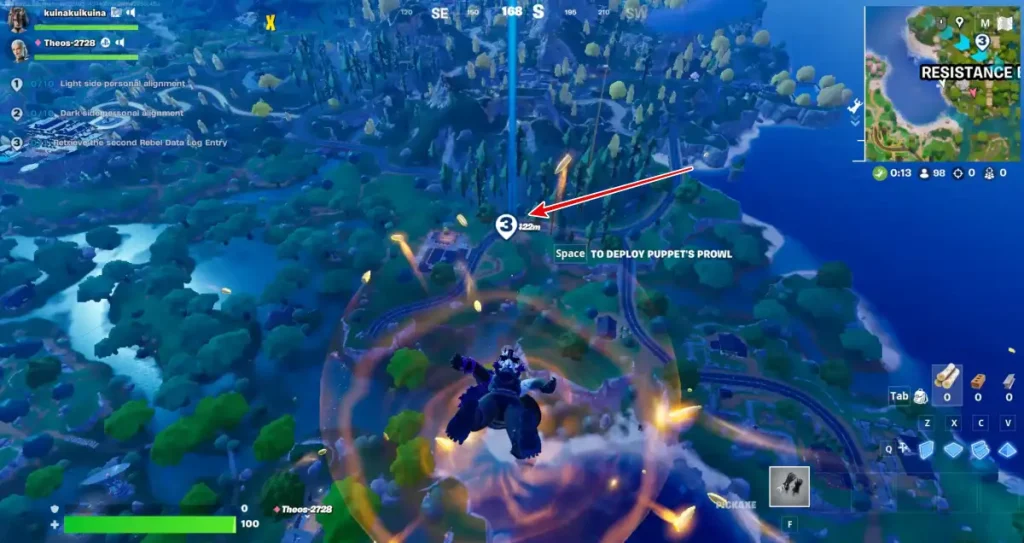 Comment terminer la quête de l'histoire de Luke Skywalker à Fortnite