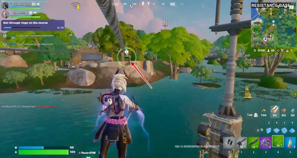 Comment terminer la quête de l'histoire de Luke Skywalker à Fortnite