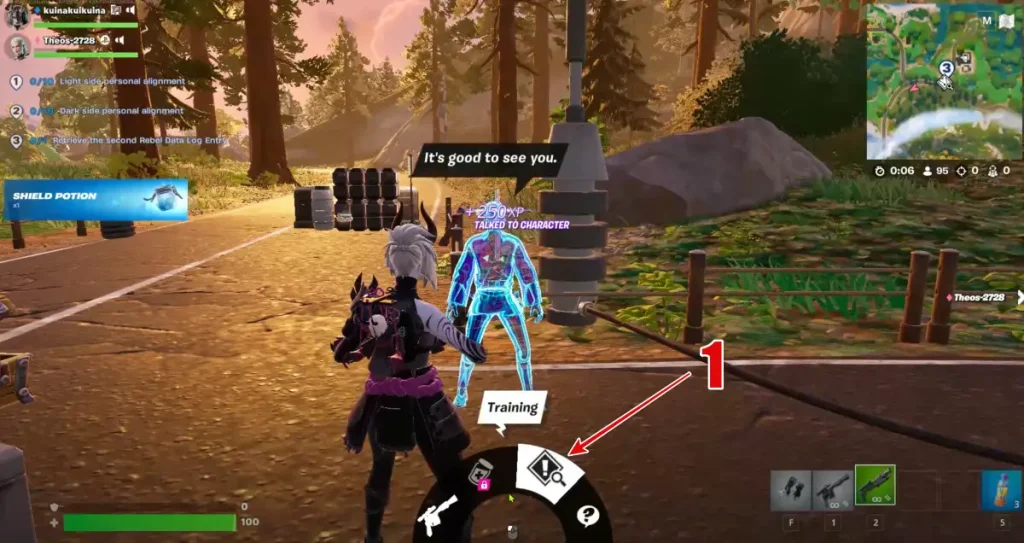 Comment terminer la quête de l'histoire de Luke Skywalker à Fortnite