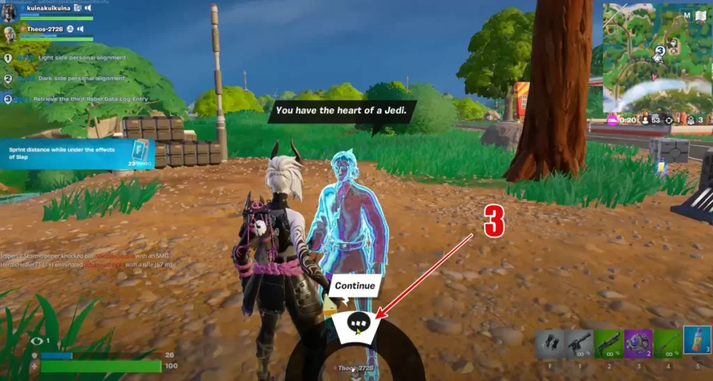 1746856566 794 Comment terminer Luke Skywalker Story Quest in Fortnite Galactic.webp