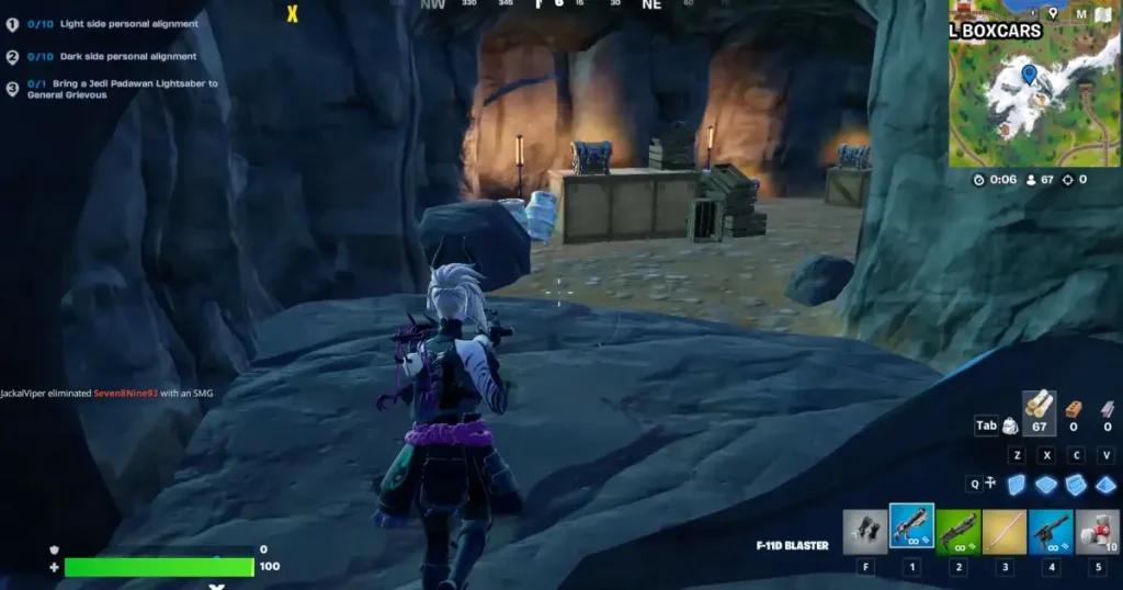 Entrez dans la quête de Fortnite Cache Secret Empire Cache