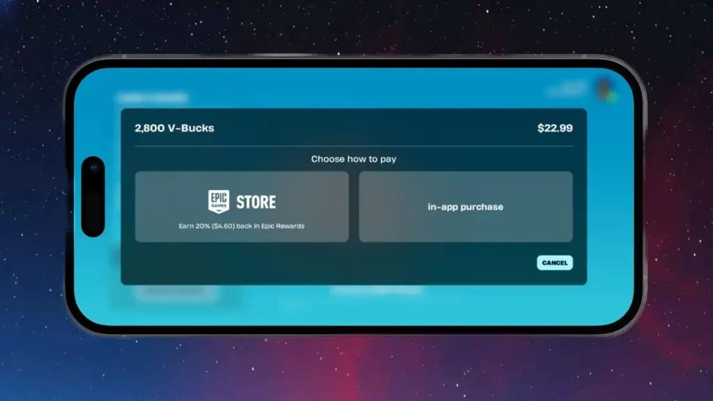 Comment récupérer 20% sur tous les achats de Fortnite