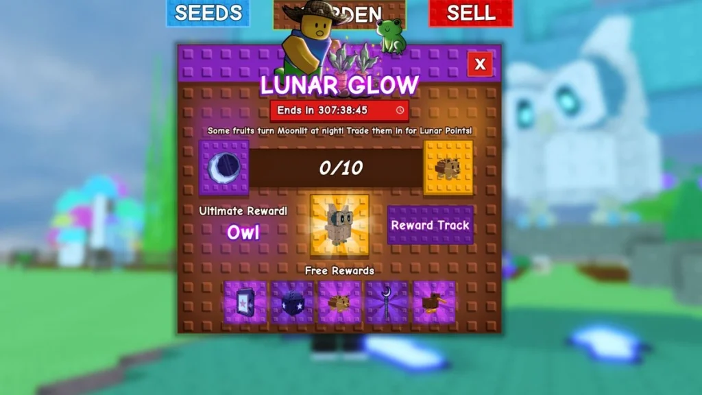 1746950885 901 ROBLOX CLUSE un Garden Lunar Glow Event Tous les récompenses et.Webp
