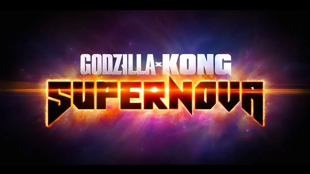 Titre Reveal of Godzilla x Kong: Supernova