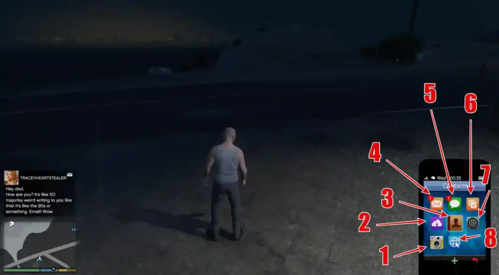 GTA 5 icônes et symboles Téléphone