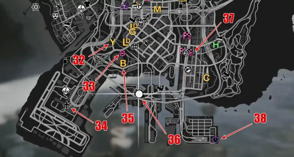Icônes et symboles GTA 5