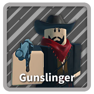 Gunslinger Tower de l'expérience de Roblox Defense Dead