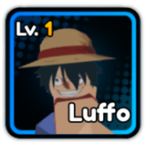 Unité Luffo de l'expérience de Saga Roblox Anime.