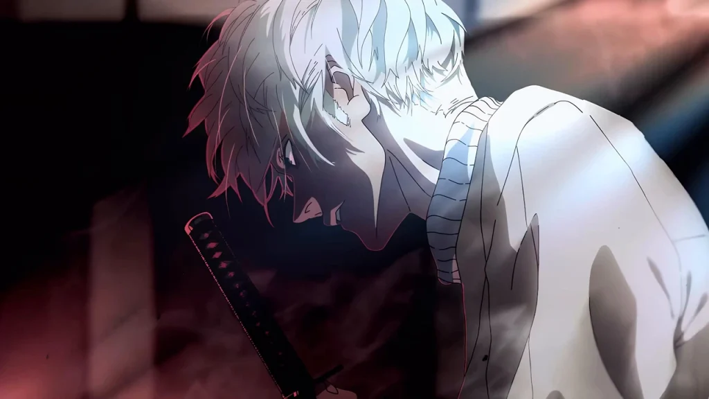 Une immobile de Slur de Sakamoto Days
