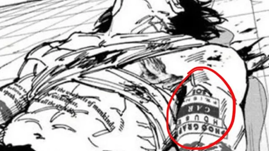 Un calme de tatouage de Nagumo