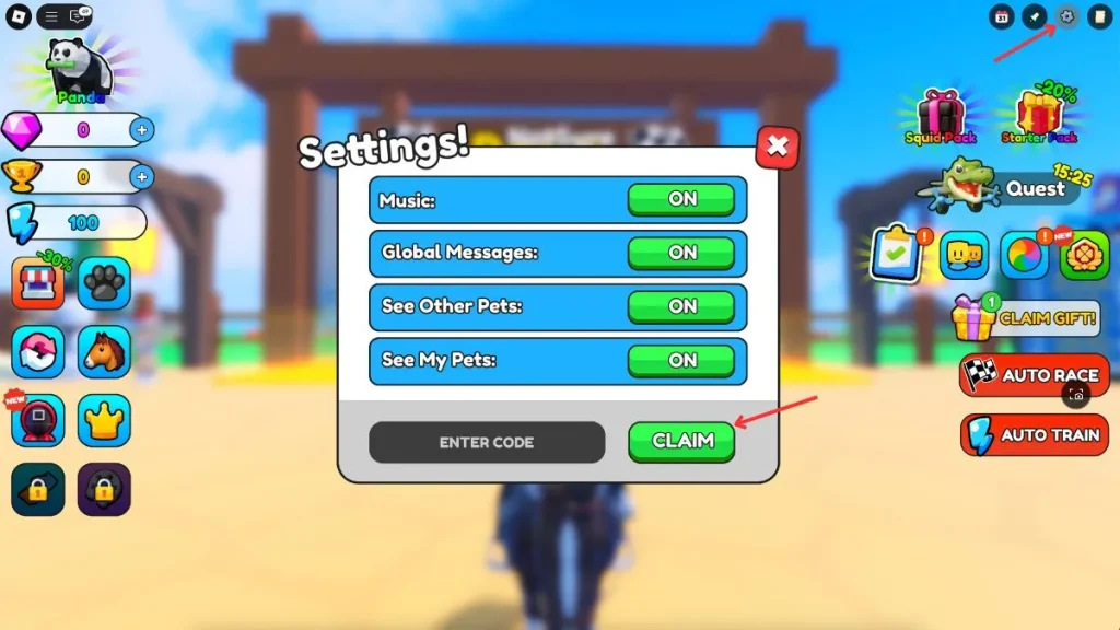 Échangez les codes de course de chevaux Roblox