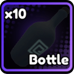 Matériau en bouteille de l'expérience de la saga Roblox de l'anime.