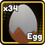 Matériau d'oeuf de l'expérience de la saga anime Roblox.