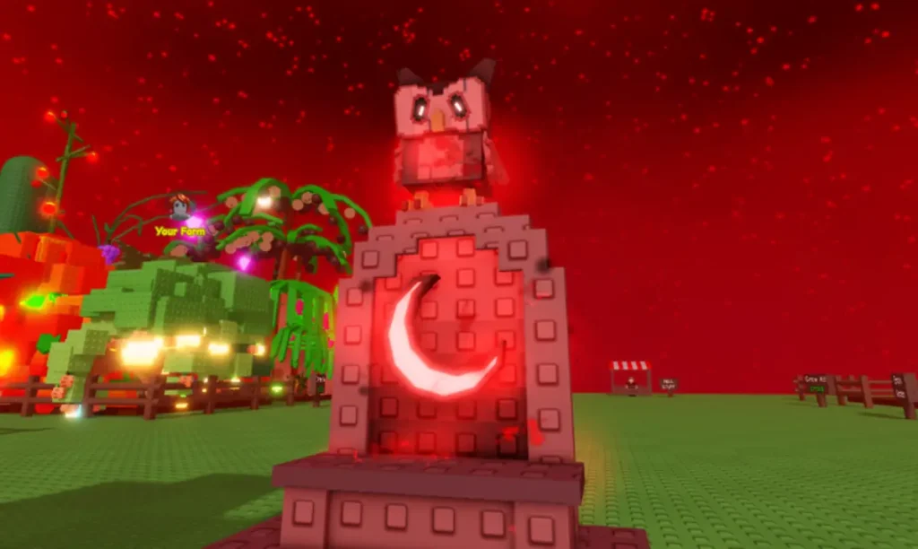 All Blood Moon Shop Article List in Grow A Garden Roblox
