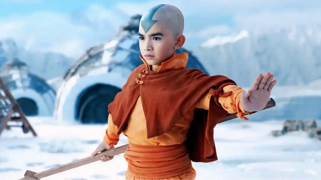 A still from Avatar: The Last Airbender