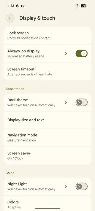1747821613 906 Android 16 QPR Beta 1 Matériel 3 Expressif est ici.webp