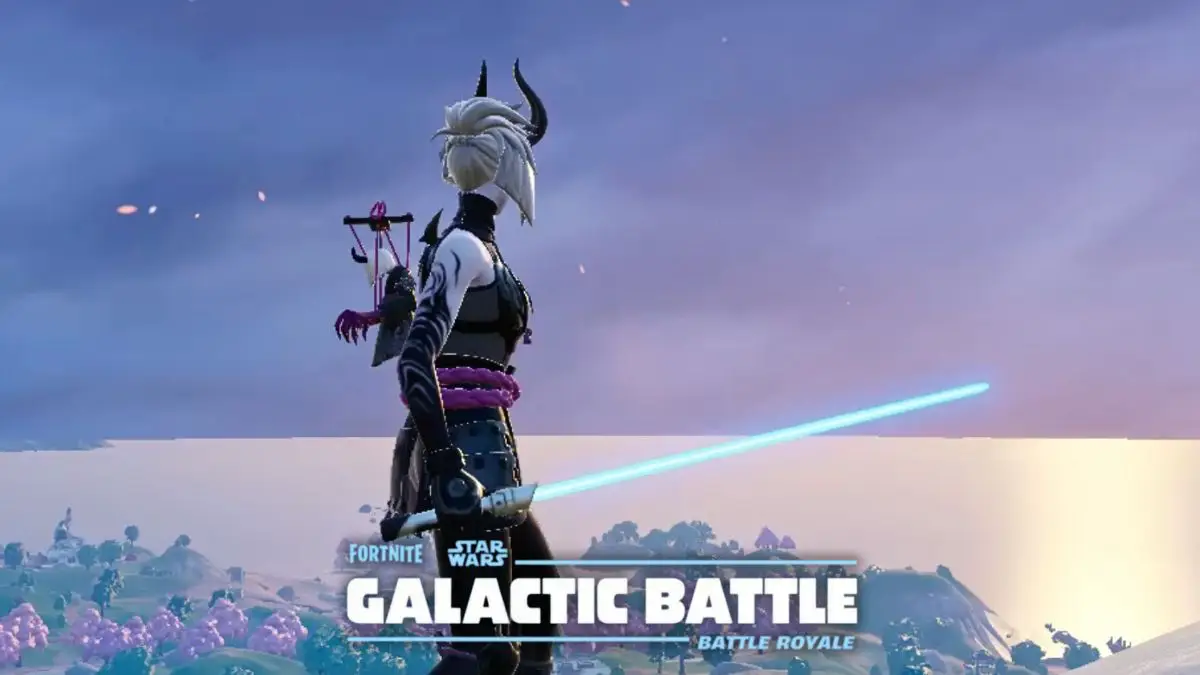 Fortnite Galactic Battle Comment obtenir le sabre laser bleu et s'entraîner comme un Jedi