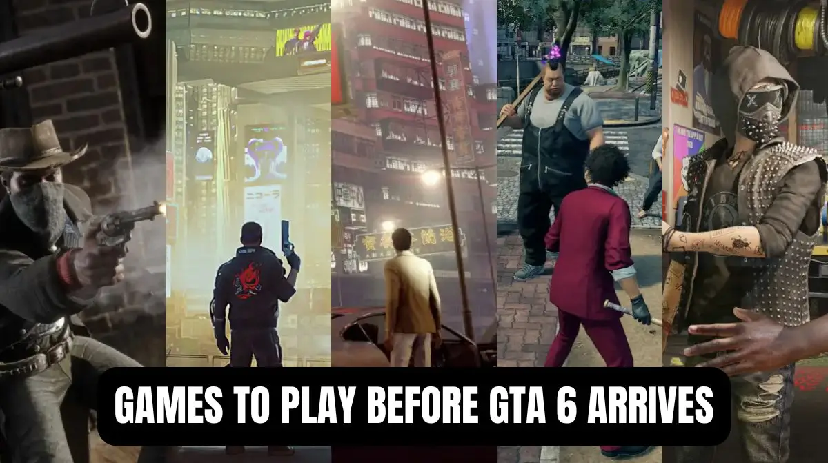 Jeux à jouer avant GTA 6