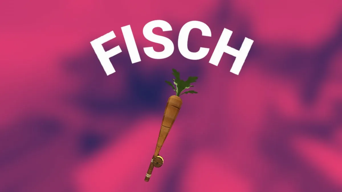 Rod de carotte Fisch Roblox
