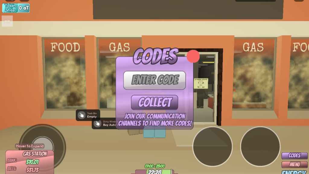 Codes de simulateur de station-service Roblox
