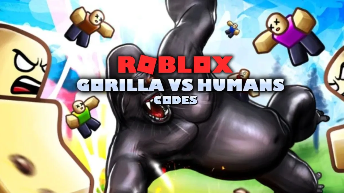 Codes Roblox Gorilla vs humains mai 2025.Webp