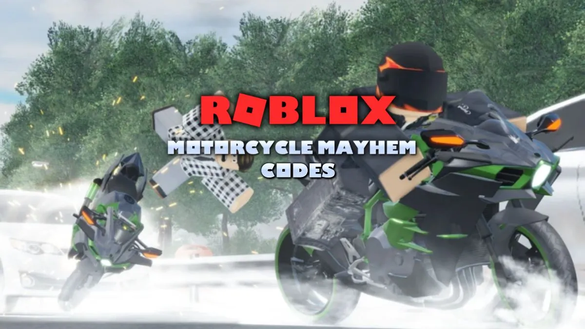 Codes de chaos Roblox Motorcycle