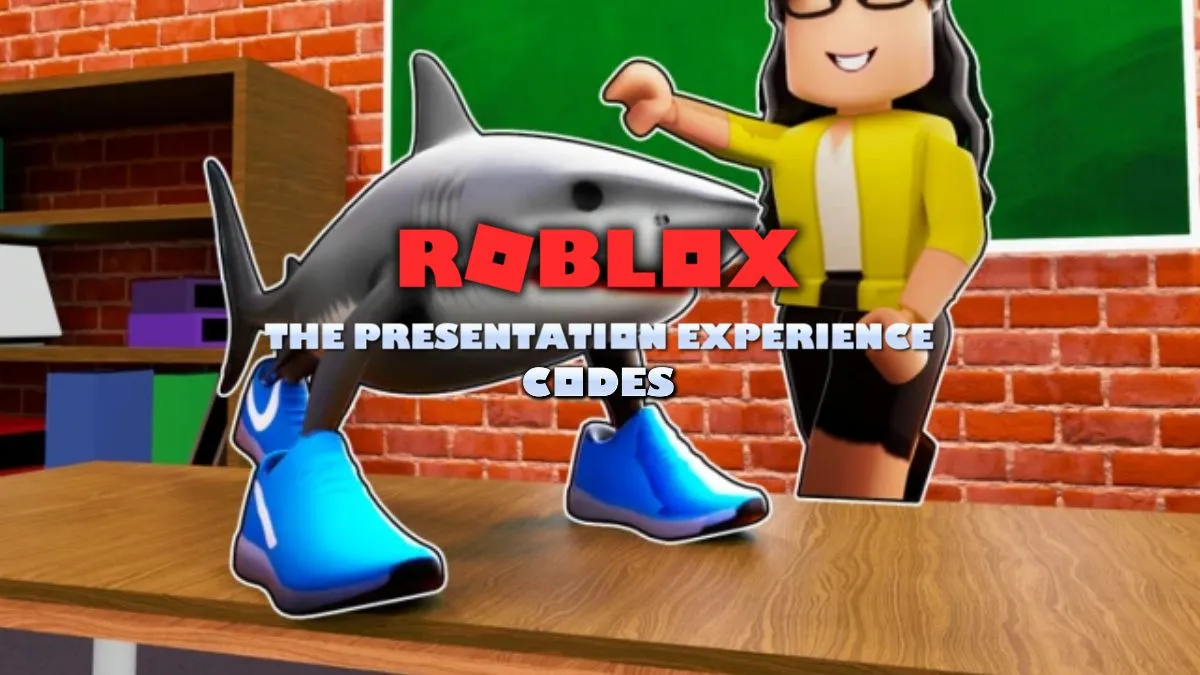 Roblox les codes d'expérience de présentation